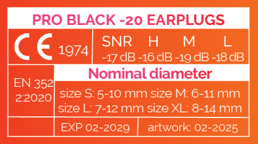 PRO Black -20 dB